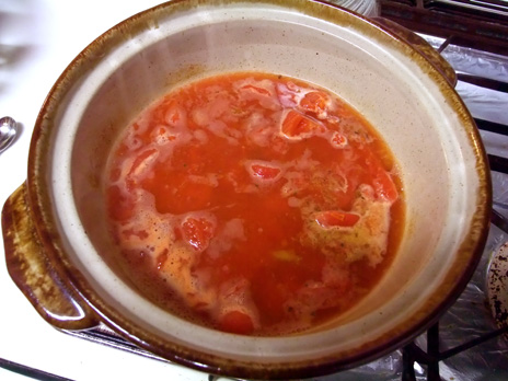 トマト鍋スープ御近影