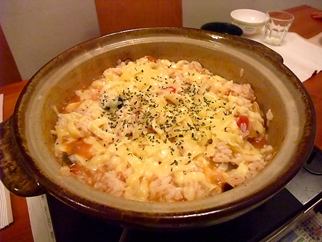 トマト鍋リゾット